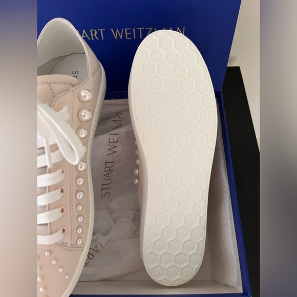 New Stuart Weitzman Goldie
Convertible Sneaker size 9 B - Picture 10 of 13